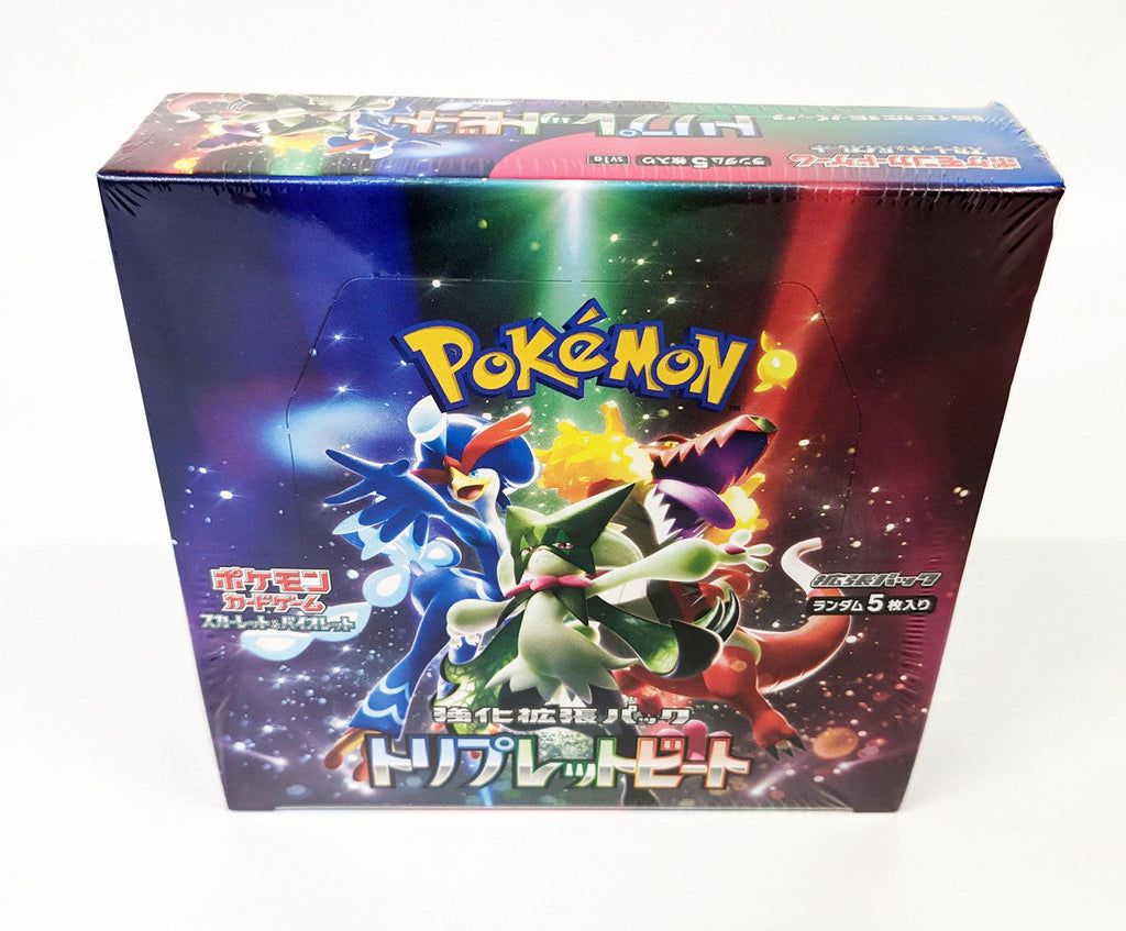 Pokemon Japanese Scarlet & Violet Triple Beat Booster Box SV1a (Pre-Order) - TradingAces TCG