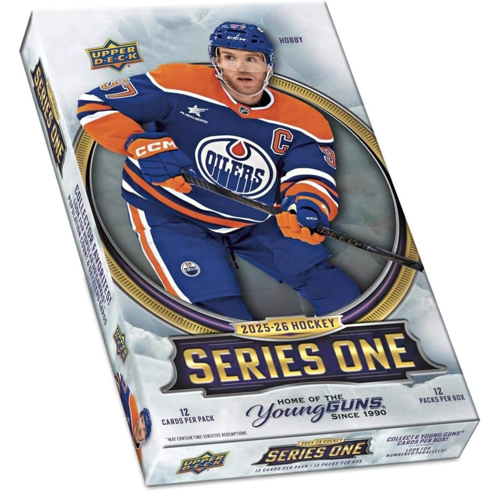 Upper Deck 2025-26 Series One Hockey Hobby Box sealed box