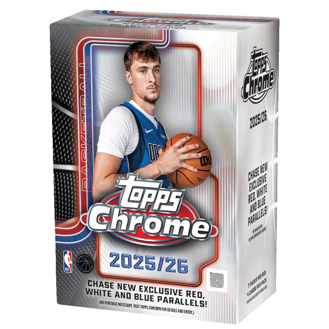 Topps 2025-26 Chrome Basketball Blaster Box