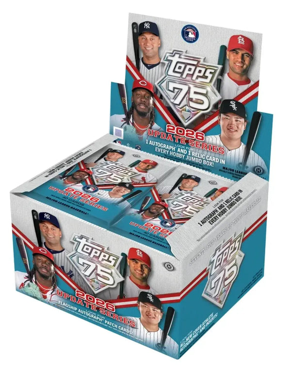 Topps 75 (Updates Series) 2026 Baseball Jumbo Box