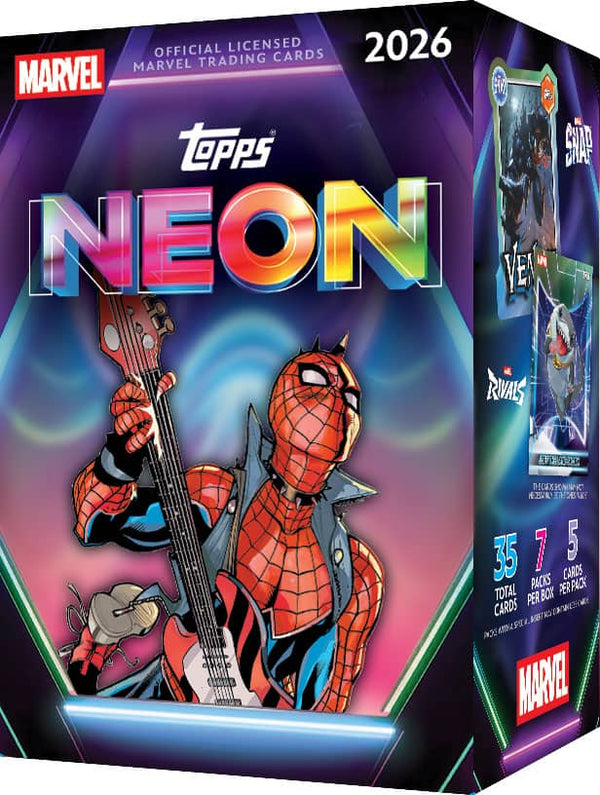 Topps 2026 Marvel Neon Value Box