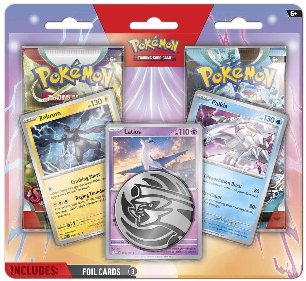 Enhanced 2-Pack Blister Latios, Zekrom and Palkia sealed