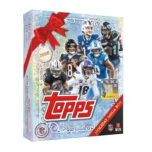 Topps 2026 Holiday Football Mega Box