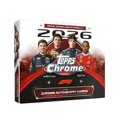 Topps 2026 Chrome Formula 1 Mega Box