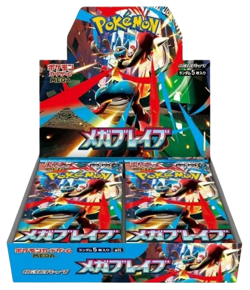 Pokemon m1L Mega Brave Booster Box (Japanese)- TradingAces TCG