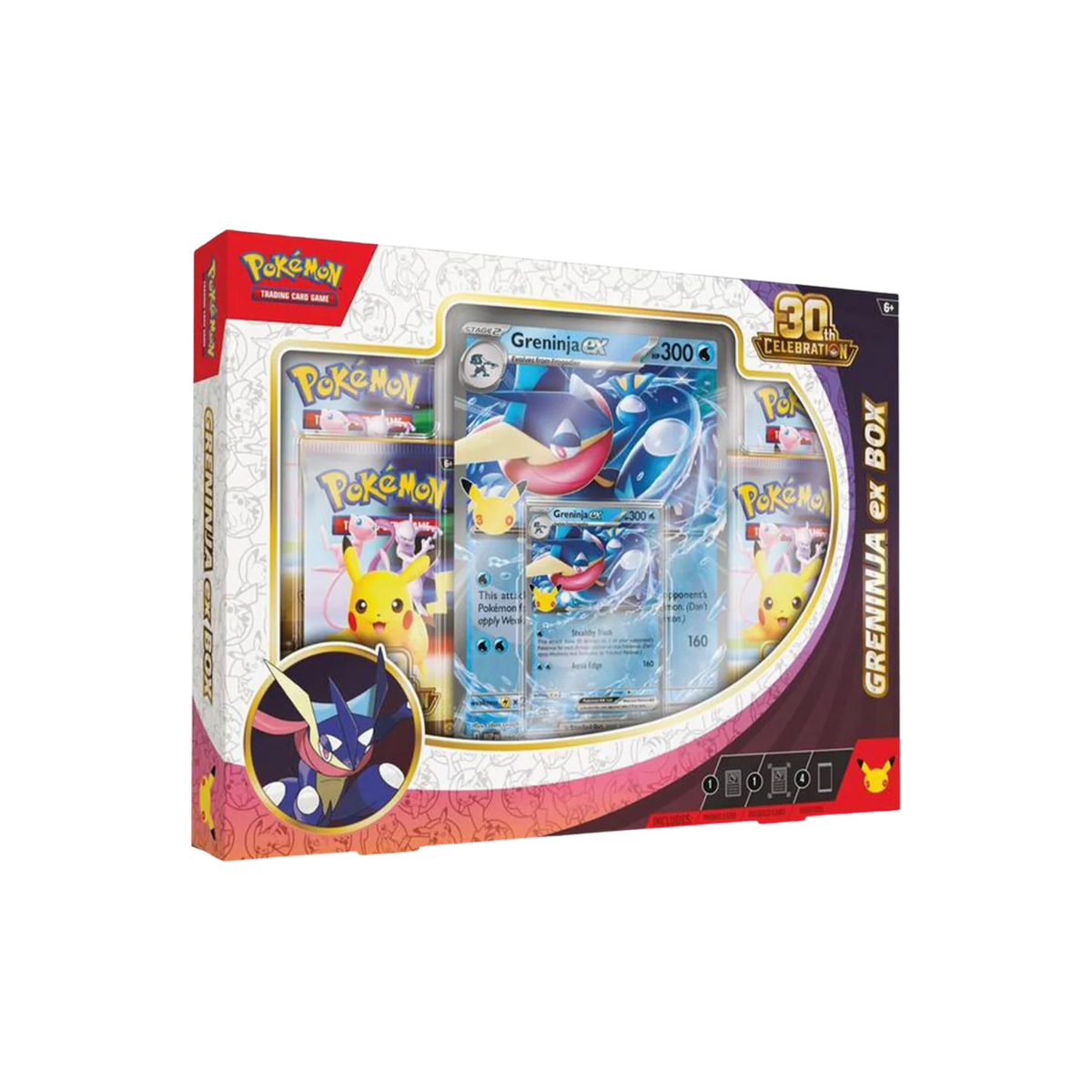 Pokémon TCG: 30th Celebration Greninja ex Box