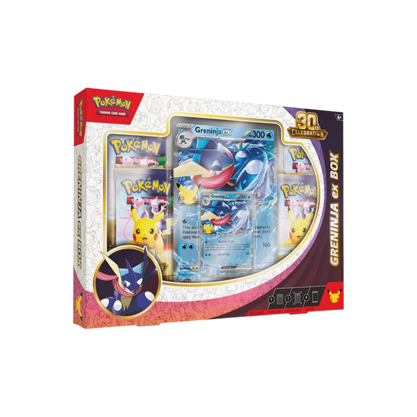 Pokémon TCG: 30th Celebration Greninja ex Box