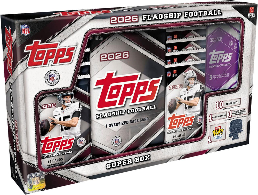 Topps NFLPA 2026 Flagship Football Super Box