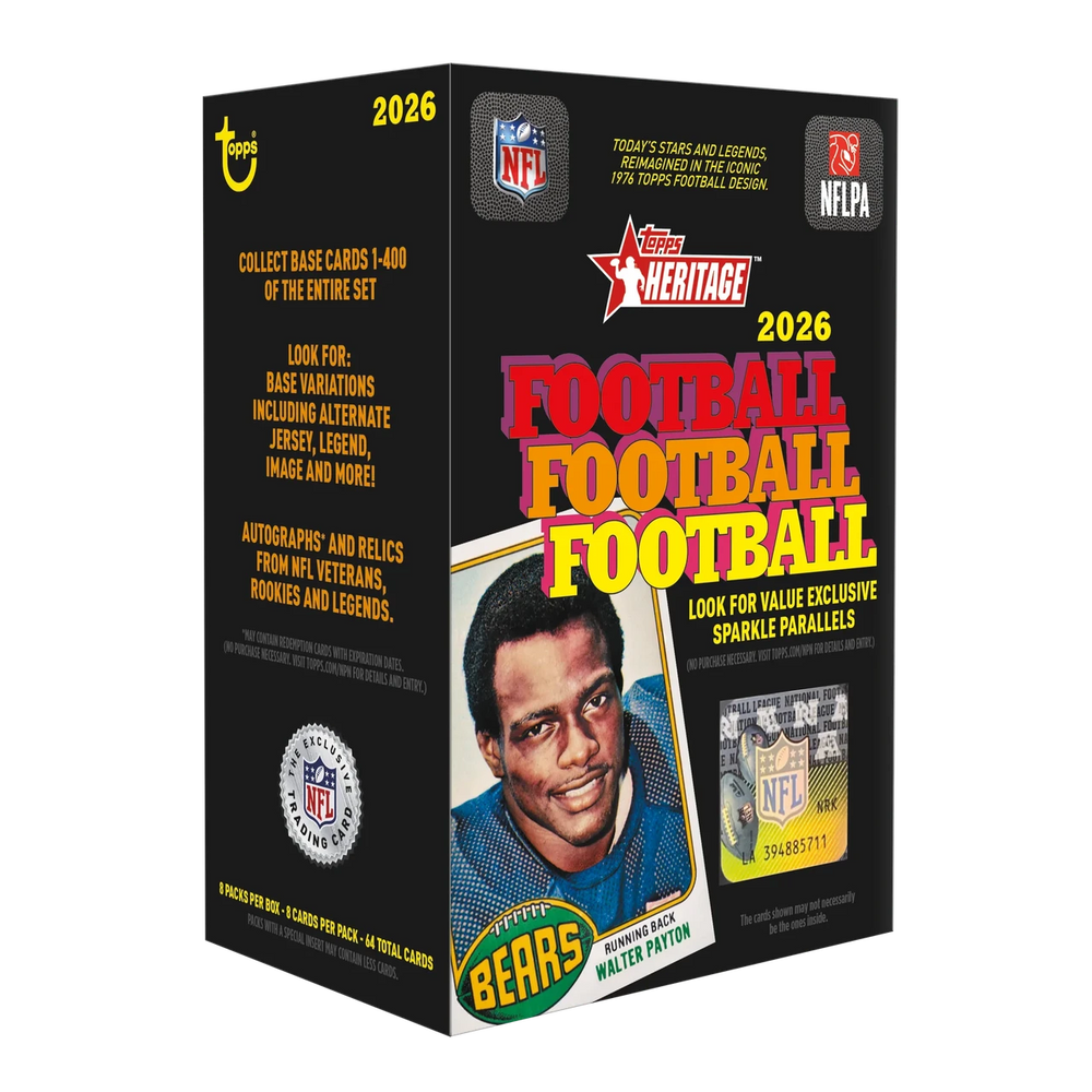 Topps 2026 Heritage Football Blaster Box